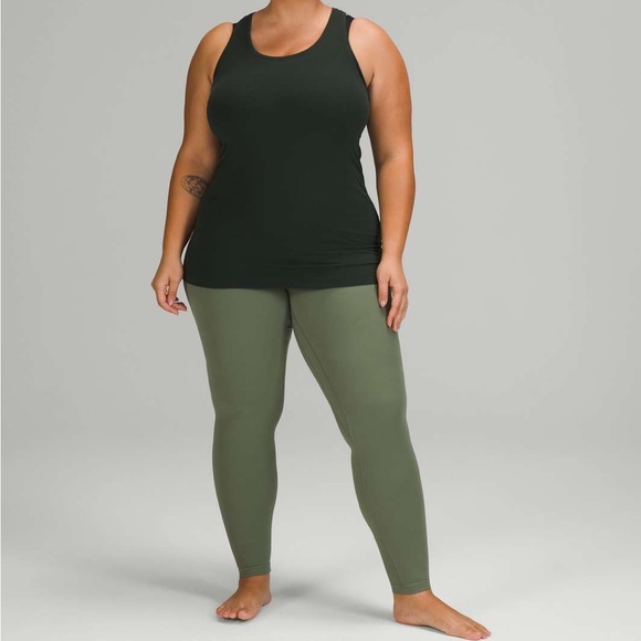 Lululemon Align HR Pant 28” in Green Twill - Picture 1 of 8
